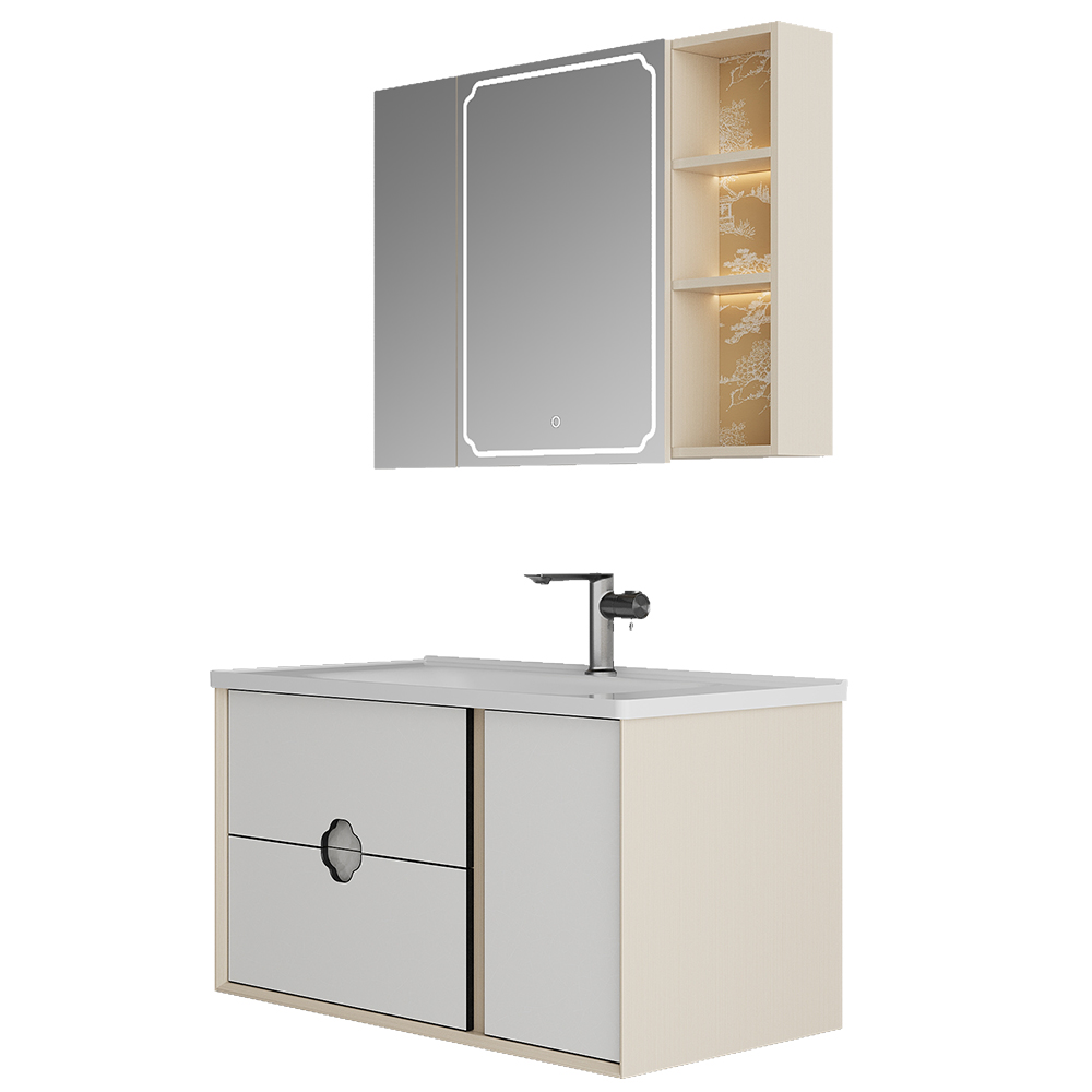 BC6303-100陶瓷盆款 生态实木国产污香蕉网站免费看柜